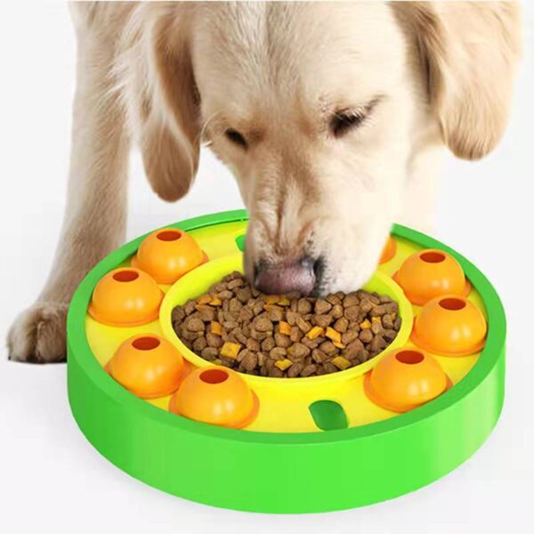 Dog Pets Puzzle Toys Slow Feeder Interactive Increase Puppy IQ Food Dispenser Slowly Eating NonSlip Bowl Pet Dogs Training Game - Image 6