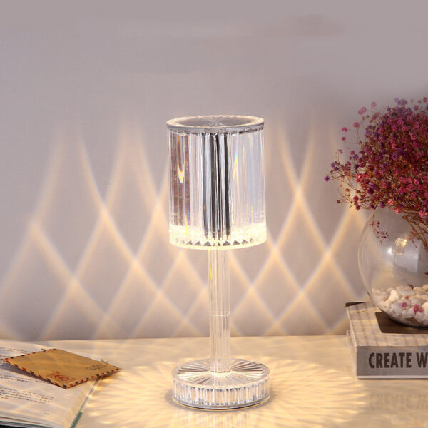 New Crystal Table Lamp Hotel Decoration Diamond Romantic Warm Led For Home Decor Romantic Gift Night Light - Image 7