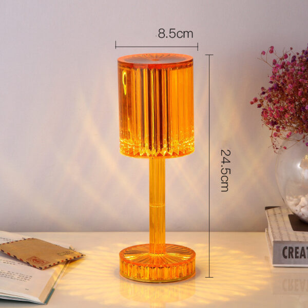 New Crystal Table Lamp Hotel Decoration Diamond Romantic Warm Led For Home Decor Romantic Gift Night Light - Image 10