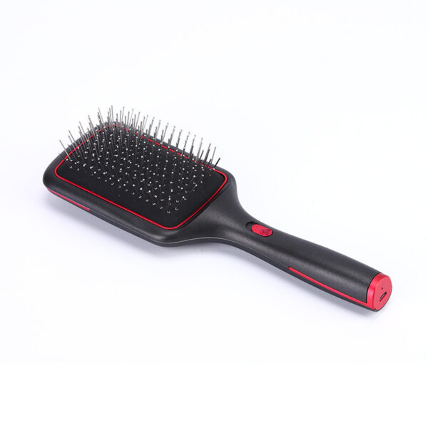 Wireless Charging Straight Hair Comb Negative Ion Blowing Vibration Beauty Supplies - Image 5